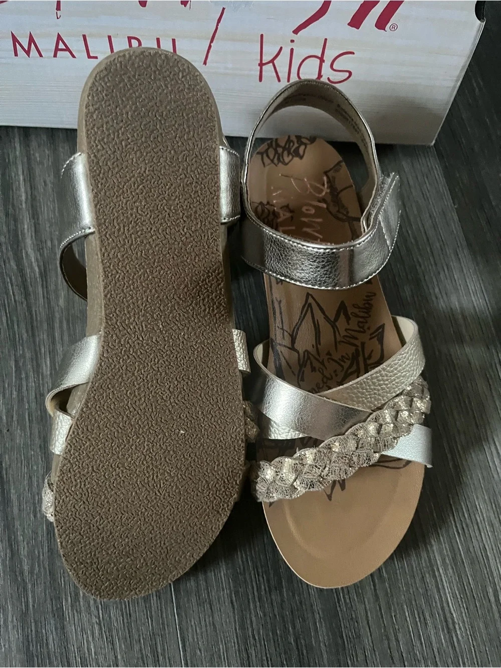 Malibu girls metallic
